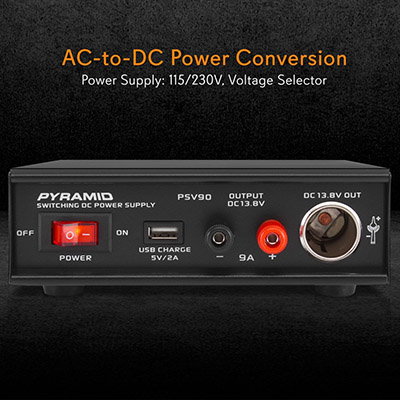 Pyle Canada PSV90 9 AMP Regulated 12V Power Supply