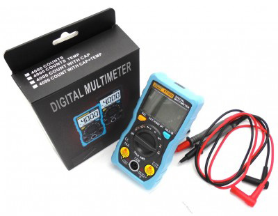 Yesa® ET1039BL Digital Multimeter with 4000 Count LCD Display