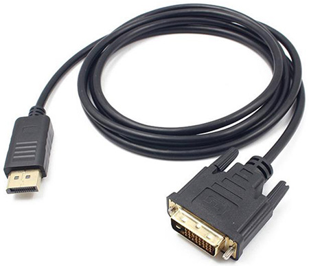 10 Foot DVI to DisplayPort Cable Adaptor (M-M)