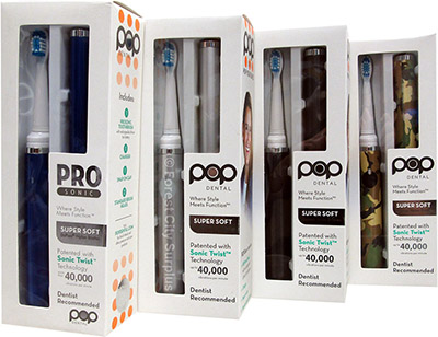 Pro Sonic® Electric Rechargeable Toothbrush