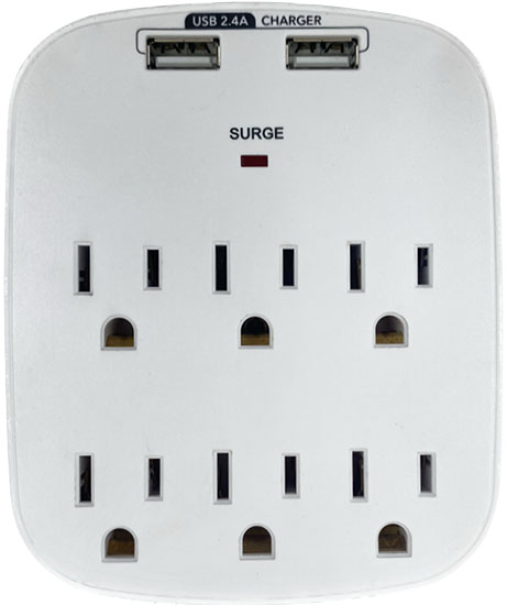 Wall Power Adapter with USB