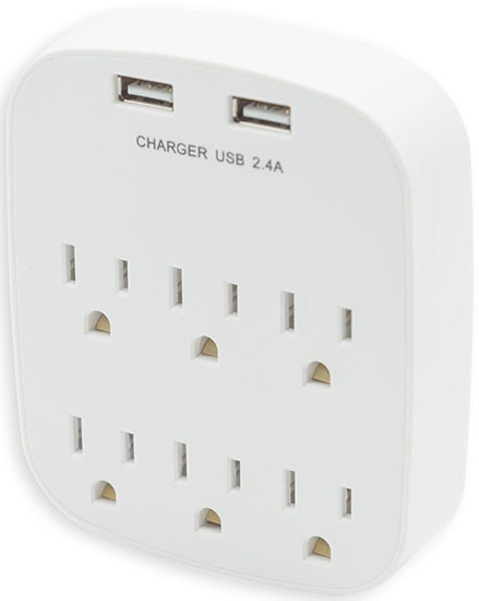 Wall Power Adapter with USB