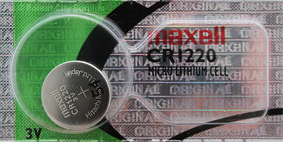 Maxell® CR1220 Lithium Cell Batteries