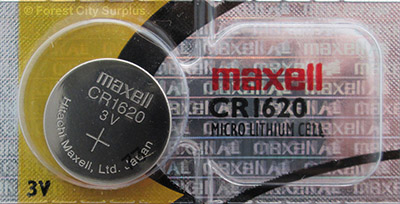 Maxell  CR1620 Lithium Cell Batteries