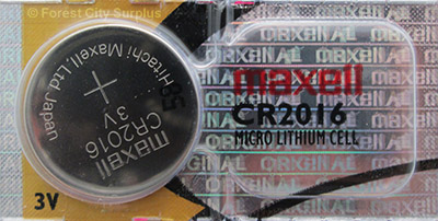 Maxell® CR2016 Lithium Cell Batteries