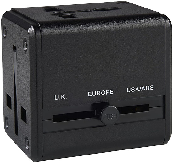 Universal Travel Adapter with USB ports