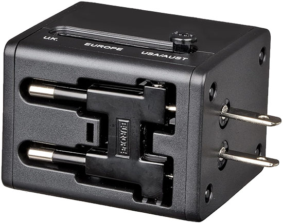 Universal Travel Adapter with USB ports