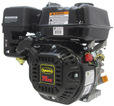 SpeeCo® G210FA 6.5 HP 212CC Horizontal Shaft Gas Engine