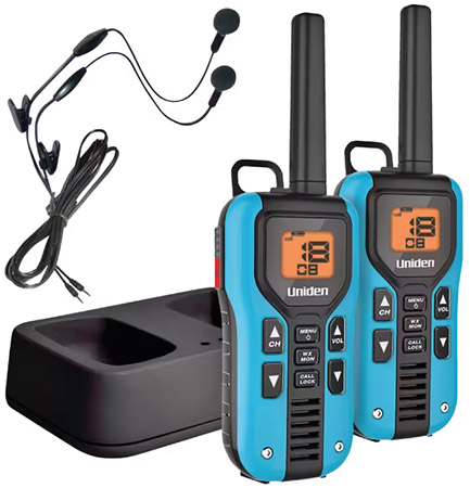 Uniden  GMR4055 22 Channel Two-way Rechargeable Walkie Talkie Radios