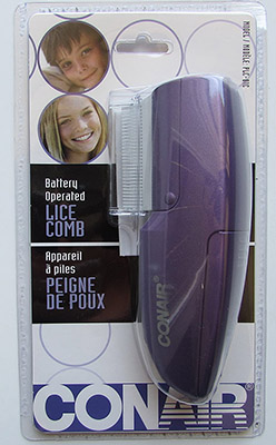 Conair® Battery-Operated Lice Comb