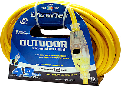 UltraFlex® 12/3 50-Foot SJTW Extension Cords
