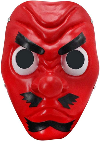 Red Tengu Halloween Mask