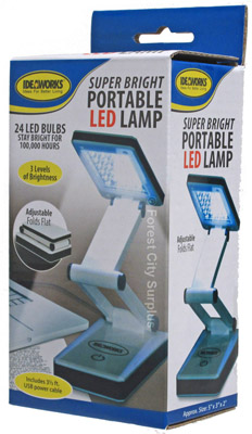 Portable 24 LED Desk Lamps