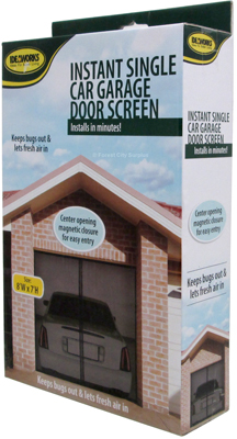 IdeaWorks® 8x7-foot Instant Single Car Garage Door Screen