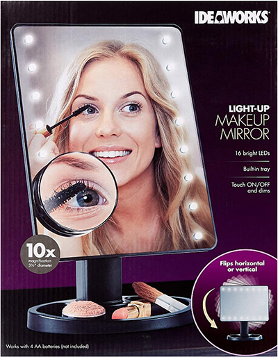 Ideaworks  Light-up Makeup Mirror