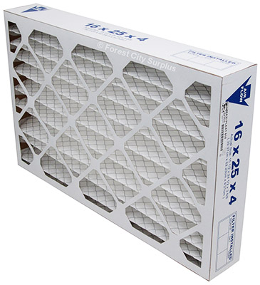 Filtration Lab® Maxi Pleat™ 16x25x4 Pleated Furnace Filter 