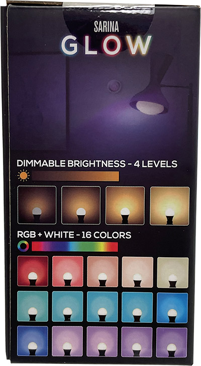 Sarnia Glow  LED Colour-changing Light Bulbs - 2 Pack