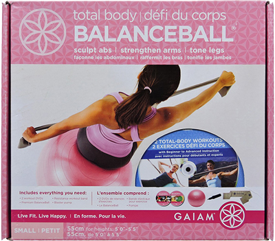 Gaiam® Total Body Balance Ball Kit
