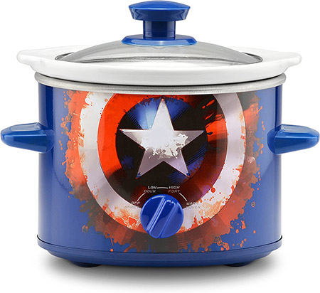 Marvel® Captain America 2 Quart Slow Cooker