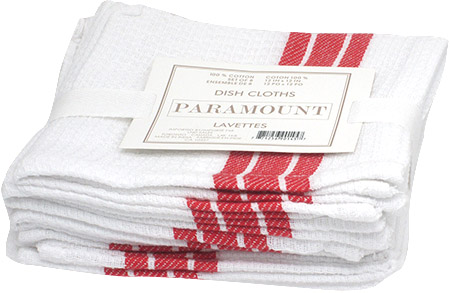 Paramount  8-Pack Dish Cloths 12" x 12" 
