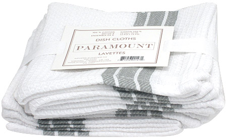 Paramount  8-Pack Dish Cloths 12" x 12" 