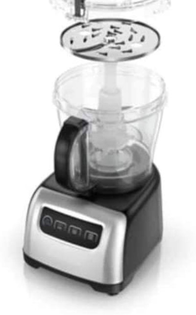 Black + Decker 12-Cup Food Processor with Stainless Steel Front