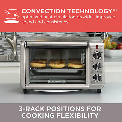 Black and Decker® 6-Slice Convection Countertop Toaster Oven