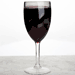 12 oz. Smoke Tritan Plastic Wine Glass