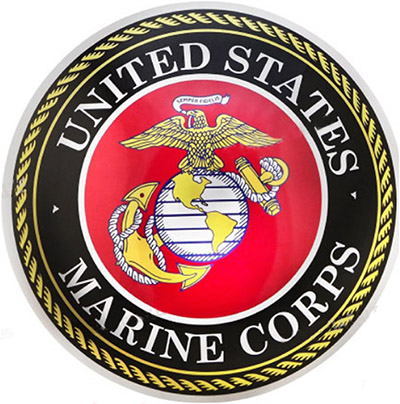 United States Marine Corps  16" Metal Sign