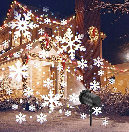Snowflake Projection LED Light