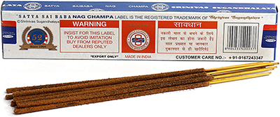 Satya® Nag Champa Incense Sticks