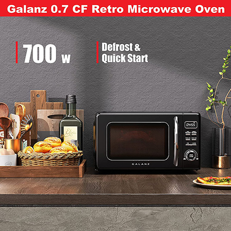 Galanz  0.7 cu. ft. 700W Retro Countertop Microwave Oven