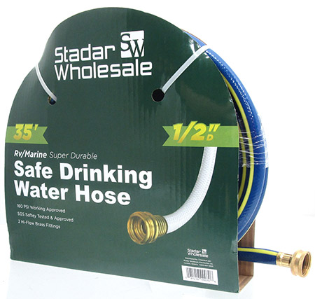 Stader Wholesale  35 Ft. Safe Drinking Water Garden Hose