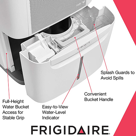 Frigidaire 70 Pint Capacity Dehumidifier with Wi-Fi Connectivity
