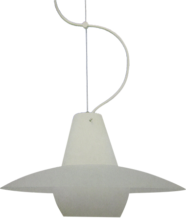 Titus  Frosted Glass Hanging Pendant Light