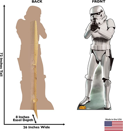 Star Wars™ Life-size Stormtrooper Cardboard Cut-out