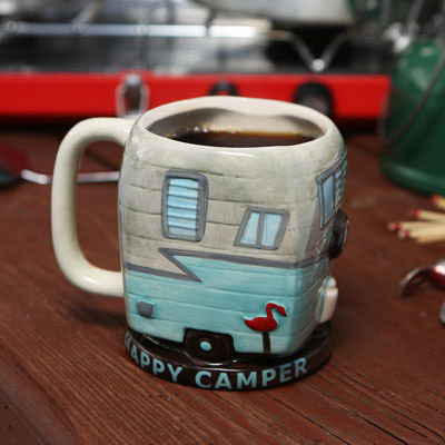 BigMouth  Happy Camper Coffee Mug