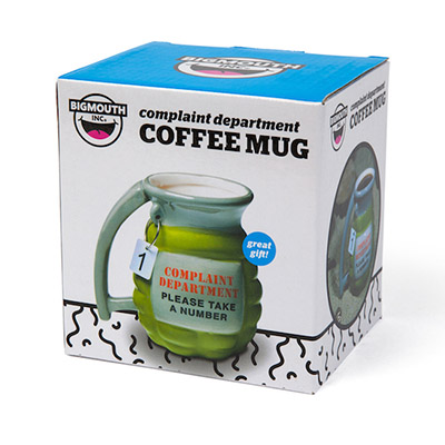 BigMouth® Complaint Department Grenade Coffee Mug