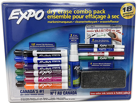 Expo 18-piece Dry-erase Combo Pack