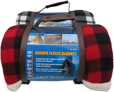 North 49® Sherpa Fleece Blankets