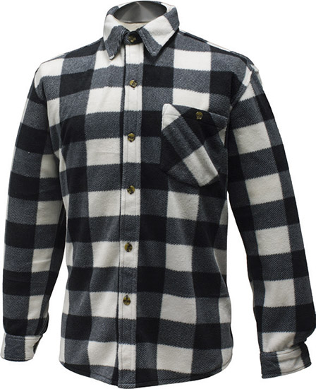 Misty Mountain   Men's Doeskin Style Fleece Shirt