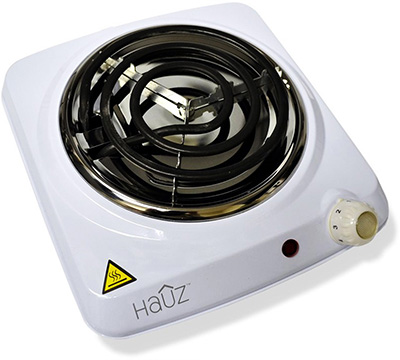 Hauz Basics™ Single Burner Portable Cooktop