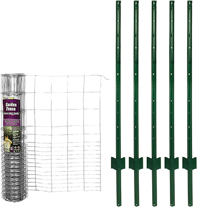 Yardgard® 28" x 25' Garden Rabbit Fence with 5 Posts