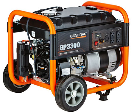 Generac  GP Series 3300-Watt Portable Generator