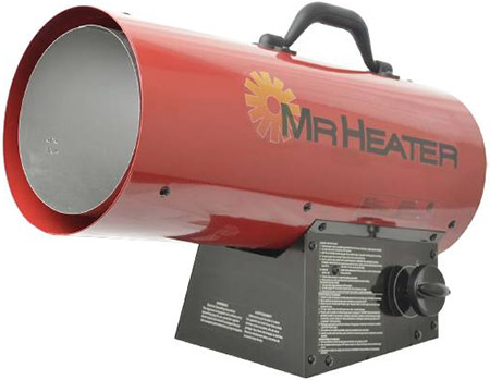 Mr. Heater  30,000–60,000 BTU Forced Air Propane Construction Heater