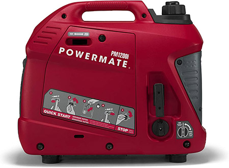 Powermate® PM1200i 1000 Watt Inverter Generator 