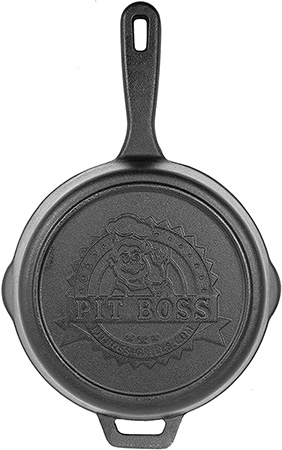 Pit Boss  8 inch Cast Iron Skillet with long handle