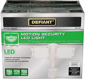 Defiant Motion Security LED Light