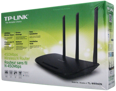TP-LINK® TL-WR940N V3 450 Mbps Wireless N Routers