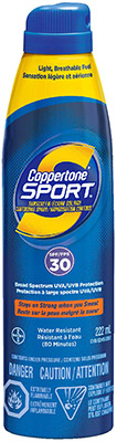 Coppertone Sport® SPF 30 Spray-on Sunscreen